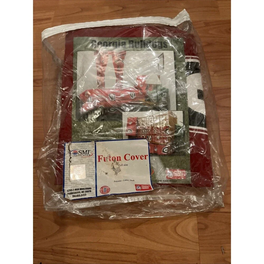 University Of Georgia Bulldogs Futon Cover Full Size Fits 6